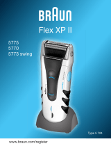Braun Flex XP II 5773 swing Bedienungsanleitung