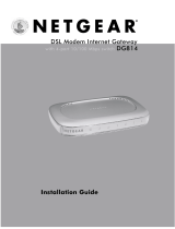 Netgear DG814 DSL Modem Internet Gateway  DG814 DG814 Benutzerhandbuch