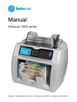 Safescan 2600 Series Benutzerhandbuch