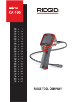 RIDGID micro CA-100 Benutzerhandbuch
