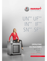 Memmert UF PLUS Operating Instructions Manual