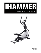 Hammer 4101 Elliptical Cross Trainer EX7 Bedienungsanleitung