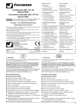 Viessmann 5254 Operating Instructions Manual