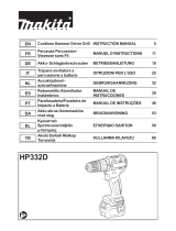 Makita HP332D Benutzerhandbuch