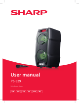 Sharp PS-929 Bedienungsanleitung