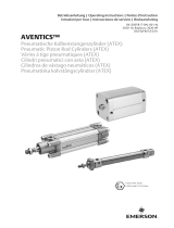AVENTICS Pneumatic piston rod cylinders (ATEX) Bedienungsanleitung