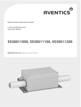 AVENTICS Volume Meter, 553-001 Bedienungsanleitung