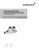 AVENTICS Pressure Control Valve NW7, Proportional solenoid, INTERBUS-S Benutzerhandbuch