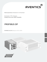 AVENTICS Buskoppler CMS, B-Design, PROFIBUS DP Bedienungsanleitung