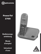 Amplicomms PowerTel 2700 Benutzerhandbuch