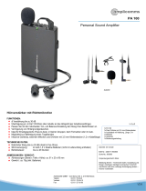 Amplicomms PA 100 Datenblatt