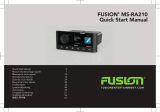 Fusion MS-RA210 Schnellstartanleitung