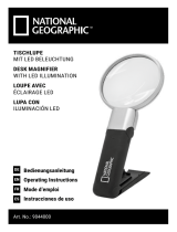 National Geographic 9044000 Desk Magnifier Bedienungsanleitung