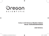 Oregon Scientific OSBAR208SX Bedienungsanleitung