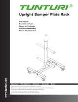 Tunturi Upright Bumper Plate Rack Bedienungsanleitung
