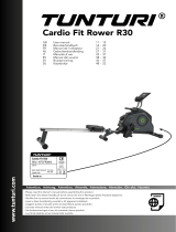 Tunturi Cardio Fit Rower R30 Bedienungsanleitung