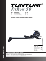 Tunturi FitRow 50 Rower Bedienungsanleitung
