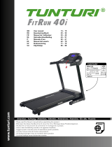 Tunturi FitRun 40i Treadmill Bedienungsanleitung