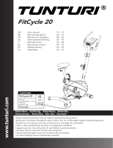 Tunturi FitCycle 40 Bedienungsanleitung