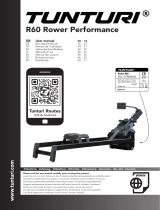 Tunturi R60 Rower Machine Performance Benutzerhandbuch