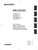 Sharp PN-CD701 Bedienungsanleitung