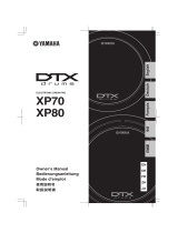 Yamaha DRTX XP70 Bedienungsanleitung
