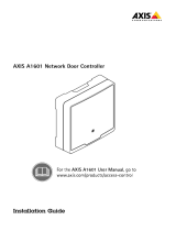 Axis A1601 Installationsanleitung