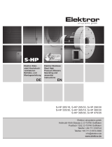 Elektror S-HP Series Operating And Assembly Instructions Manual