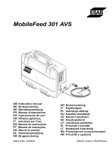 ESAB MobileFeed 301 AVS Benutzerhandbuch