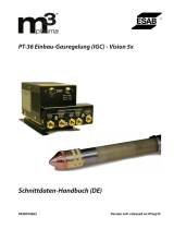 ESAB m3® plasma PT-36 Integrated Gas Control Benutzerhandbuch