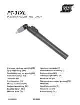 ESAB PT-31XL Plasma Arc Cutting Torch Benutzerhandbuch