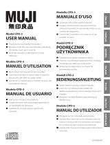 Muji CPD-3 Benutzerhandbuch