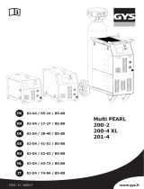 GYS Multi PEARL 200-2 Benutzerhandbuch