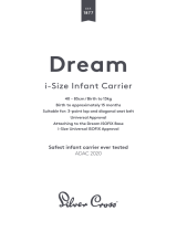 Silver Cross Dream Infant Carrier Benutzerhandbuch