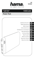 Hama 00183362 LED10S Power Pack Bedienungsanleitung