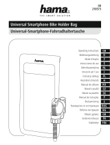 Hama Universal Smartphone Bike Holder Bag Bedienungsanleitung