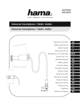 Hama Universal Smartphone or Tablet Holder Bedienungsanleitung