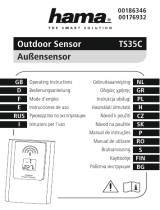 Hama 00186346 TS35C Outdoor Sensor Bedienungsanleitung