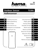 Hama 186419 Outdoor Sensor TS38G Bedienungsanleitung