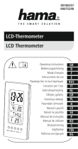 Hama 00186357 LCD Thermometer Bedienungsanleitung