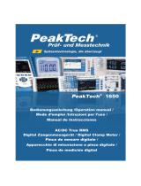 PeakTech P 1650 Bedienungsanleitung