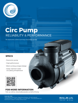 Balboa Water Group Circ Pump Benutzerhandbuch