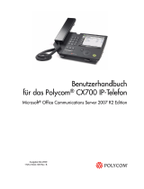Poly CX700 Benutzerhandbuch