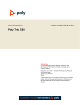 Poly Trio C60 Benutzerhandbuch