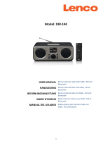Lenco DIR-140 Stereo Internet Radio Benutzerhandbuch