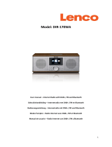 Lenco DIR-170WA Smart Internet radio, Bedienungsanleitung