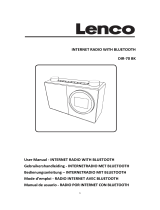 Lenco DIR-70BK Bedienungsanleitung
