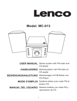 Lenco MC-013PK Bedienungsanleitung