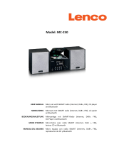 Lenco MC-250BK Bedienungsanleitung