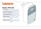 Lenco PPR-100WH Bedienungsanleitung